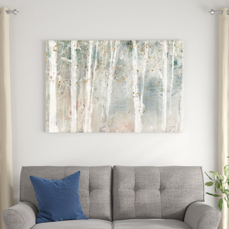 A Woodland Walk I, H 32 po x l 48 po x P 1,25 po