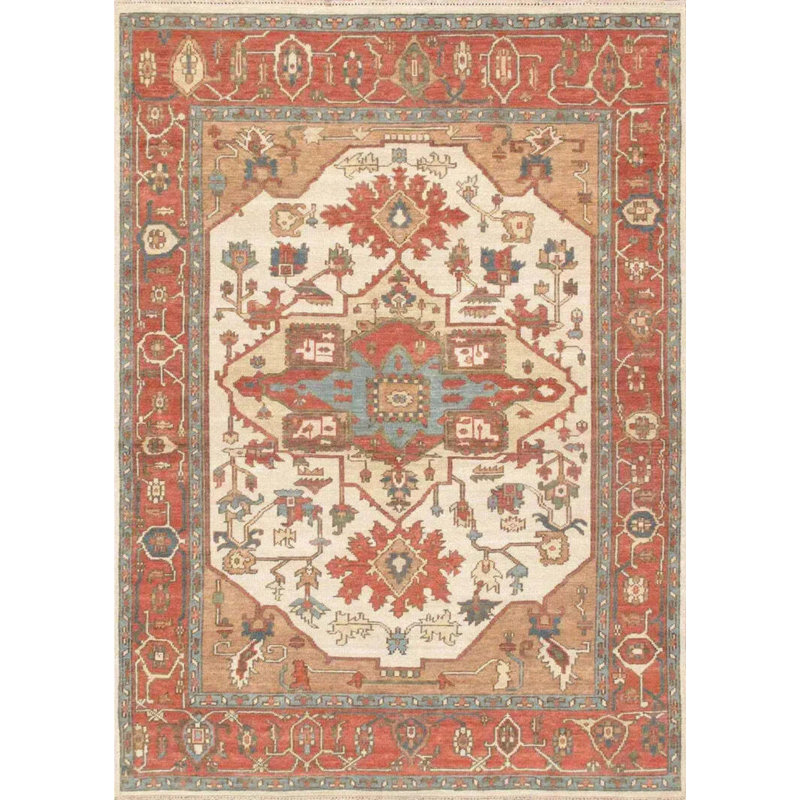 Oriental Indoor Rug, Rectangle 8'10" x 11'9"