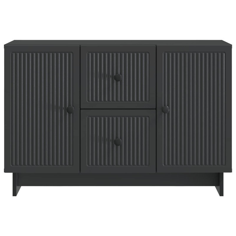 89cm Sideboard, Black
