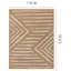 Tapis brun crème Fresno-102211048