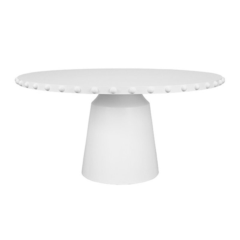 Dining Table, Matte White
