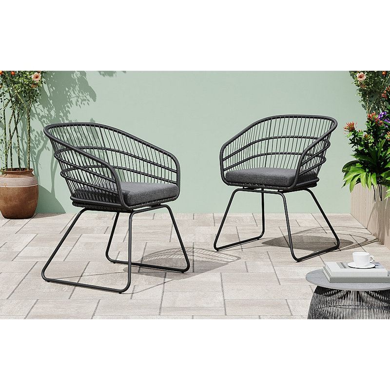 Chaise Terry 2 pièces avec 2 coussins