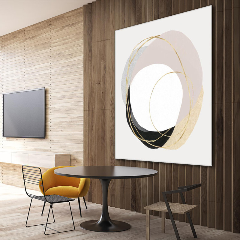 " Ring Of Gold II ", 72" H x 72" W x 1.5" D