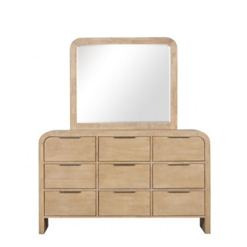 Commode 9 tiroirs avec miroir Kotono