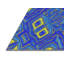 Tapis bleu/jaune à motifs-1723468614