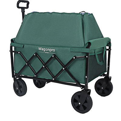 Expandable Dual-Layer Utility Wagon