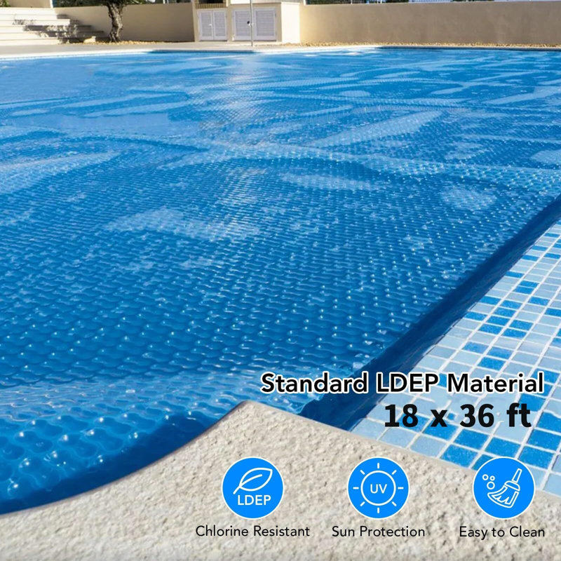 Housses pour piscine creusée, H 1 po x l 18 po x P 38 po