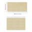 14cm W x 28cm L Aluminum Peel and Stick Subway Tile