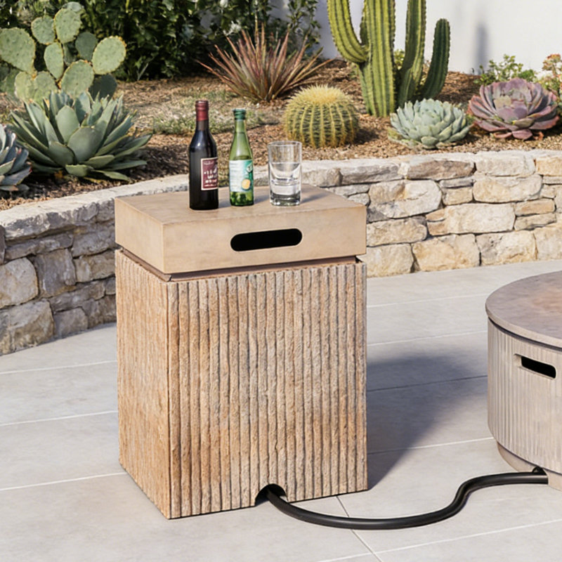 Table de rangement pour réservoir de propane American Traditional MGO, table de rangement extérieure résistante aux intempéries
