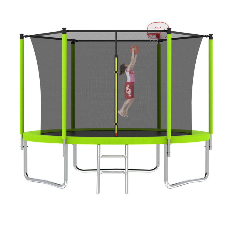 Versatile Trampoline for Kids with Safety Features and Extra Accessories