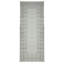 Tapis de couloir géométrique bleu 8 pi