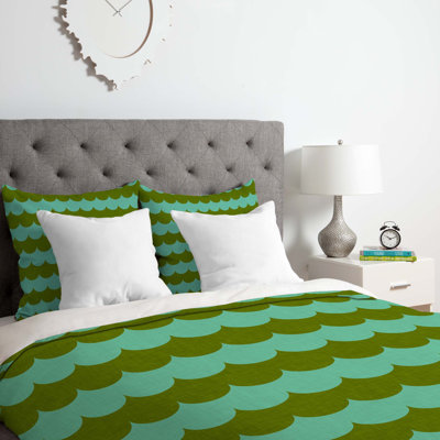 Holli Zollinger Polyester Striped Duvet Cover