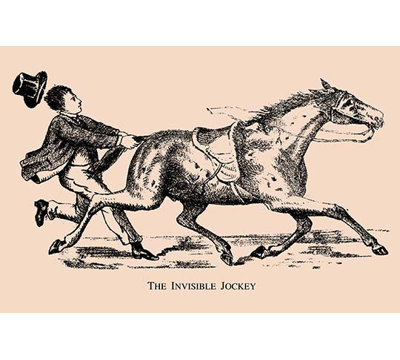 The Invisible Jockey - Graphic Art