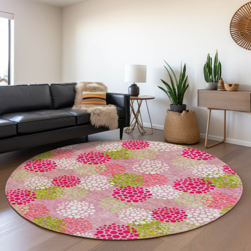 Tapis intérieur / extérieur Maliana, Rond 8 pi