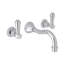 Georgian Era Wall Mounted Bathroom Faucet-54525267