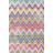 Multi-Colored Geometric Patterned Modern Decorative Rug-1952873320