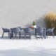 Farrah 102'' Rectangular 8 - Person Outdoor Dining Set