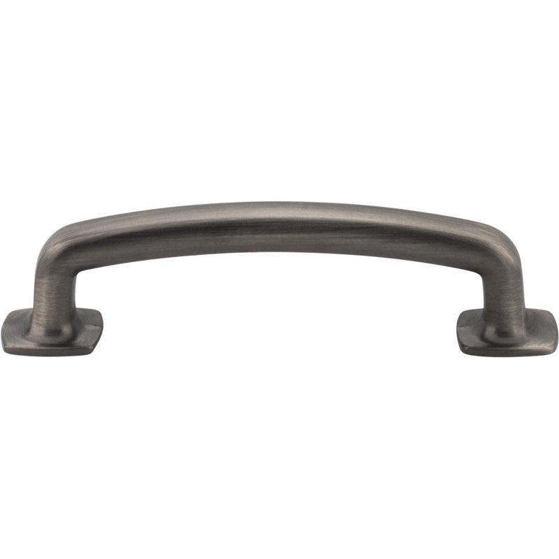 Belcastel I Bar Pull, Brushed Pewter, 3 3/4"