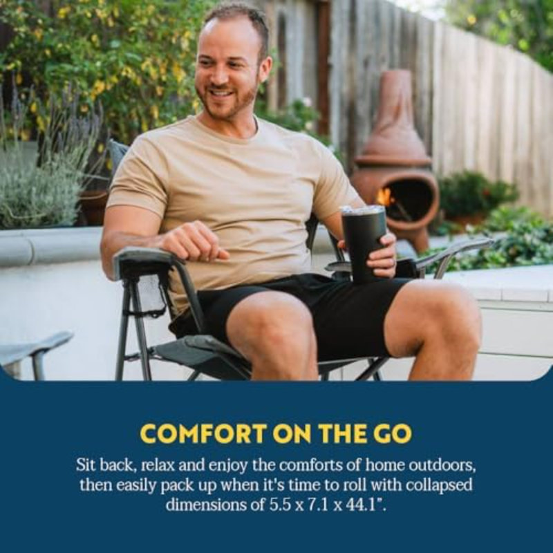 Fauteuil Comfort Pro, gris étain chiné, Gris