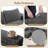 Modern 94.5inch Sectional L-Shaped Corduroy Sofa With Storage Pockets-1874115375-1874115378