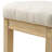 Cindina 24" Yerly Extra-Wide Cindina Wood Bar Stool With Hand-Brushed Finish-118659508