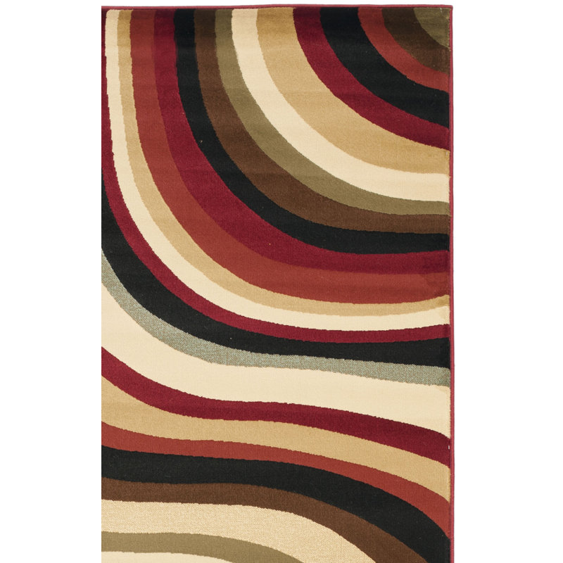 Charis Performance Abstract Rug, Runner 2'4" x 9'