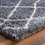 Tapis géométrique gris-1210951328