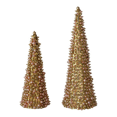 Handcrafted Acrylic Beaded Iron Trees