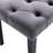 Dark Gray Velvet Bench, Footrest Stool, 330 Lbs Weight Capacity, Suitable For Bedroom, Entryway, Hallway Living Room,-708120776