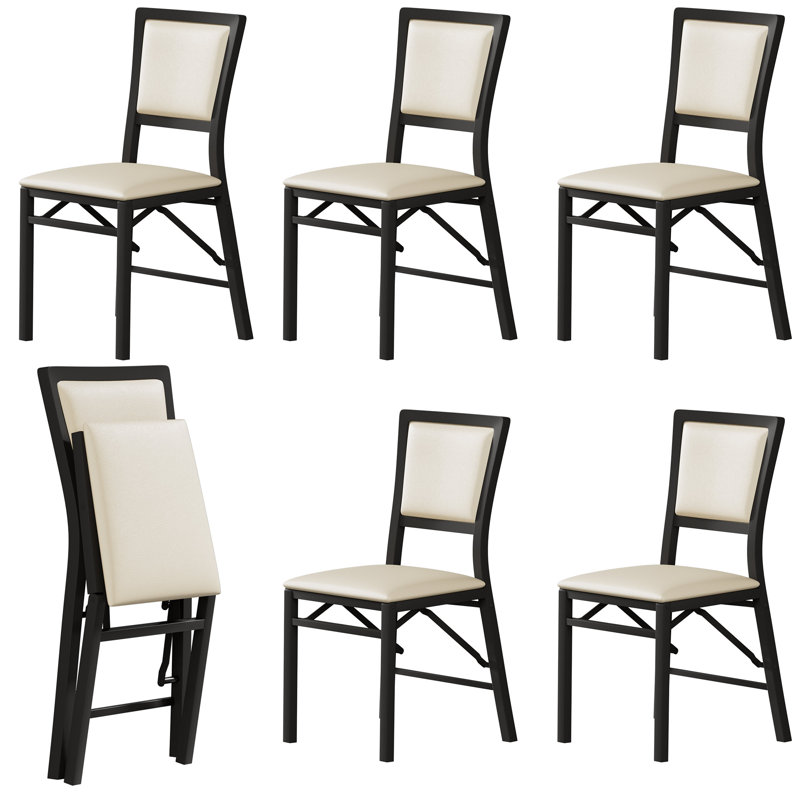 Ensemble de 6 chaises de salle à manger Ailse, Beige
