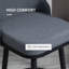 Tabourets de bar de style nordique, ensemble de 2 chaises de cuisine pivotantes, pour votre maison
