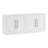 Tillman 68" Rectangular Buffet Table in White-1631947912