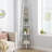 5-Tier Corner Shelf With Metal Frame, Industrial Ladder Display Stand For Living Room, Kitchen, Home Office And Small Spaces-992516375