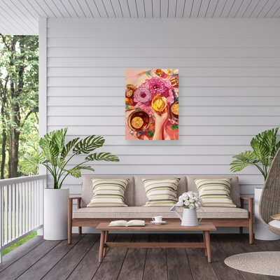 Anna Zdanowicz Spill The Tea Outdoor  Canvas