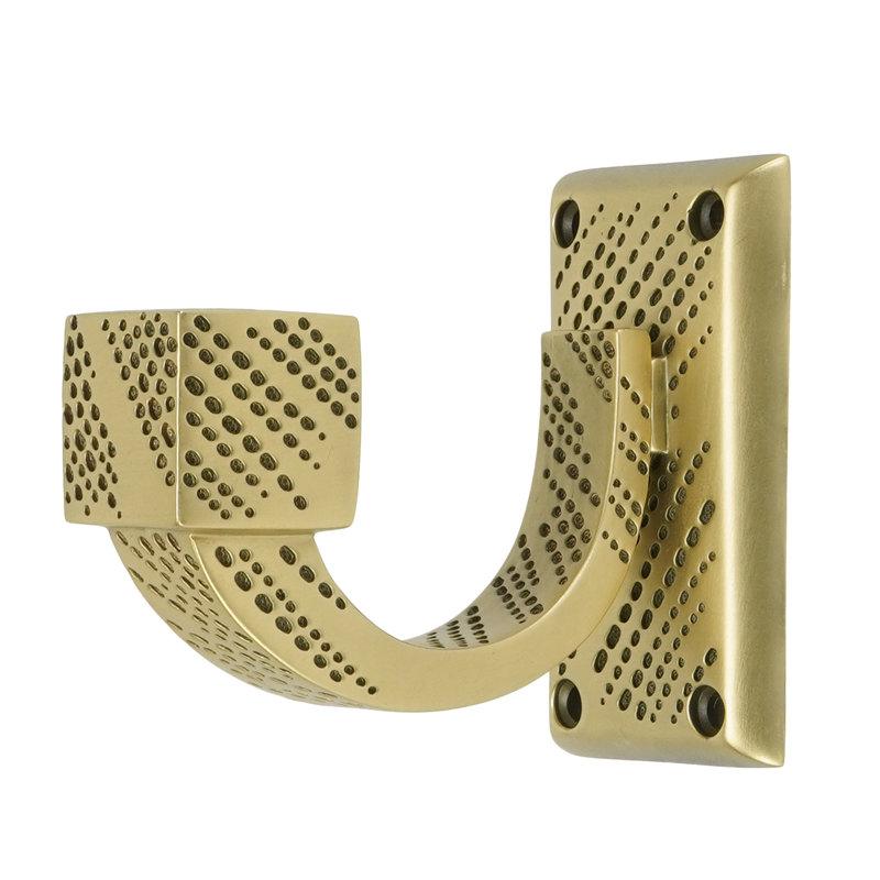 SUTTON LARGE HOOK; MUSEUM GOLD FINISH, Florentine Gold
