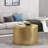 Compact Iron Coffee & Cocktail Tables, Modern Industrial Accent For Home