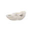 17" W Abstract Decorative Bowl in Gray/Beige