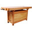 Établi en bois 72 po Hevea
