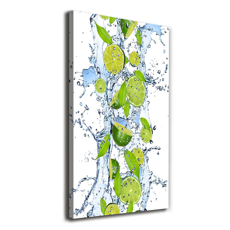 Limonka And Water - Wrapped Canvas Print, 140cm H x 70cm W