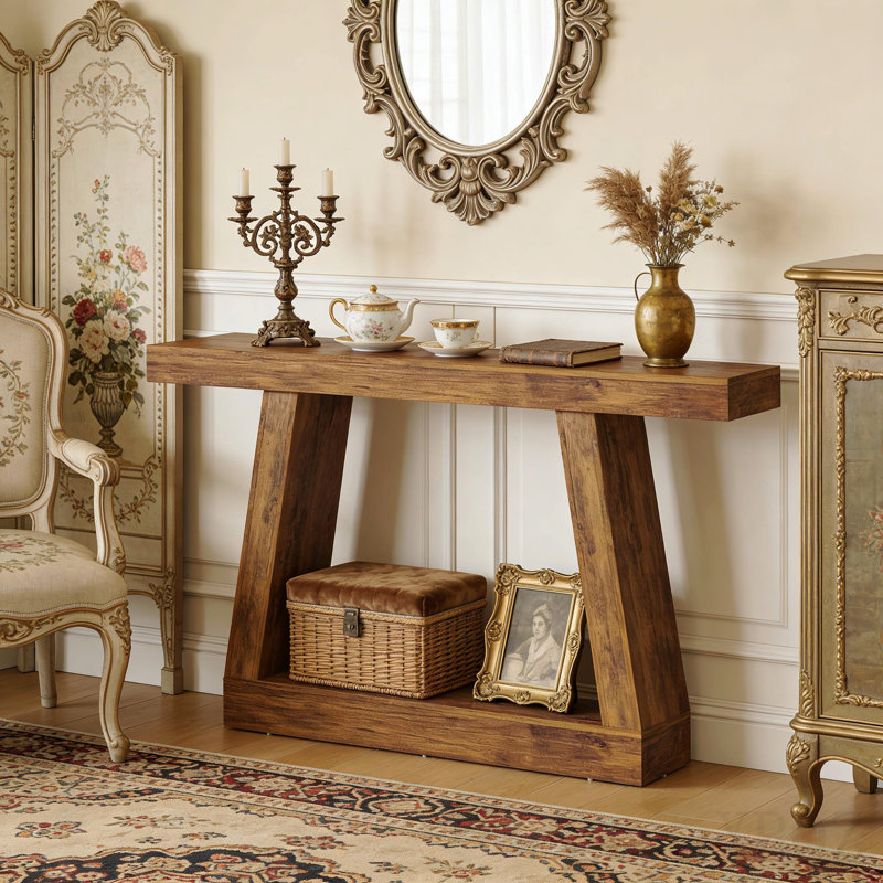 Dual-Tier Entryway Table,Sofa Table,Console Table,Side Table