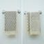 Hand Block Print Cotton Waffle Hand Towels - Perfect Blend of Style & Functionality for Your Bathroom "Jheel" Grey