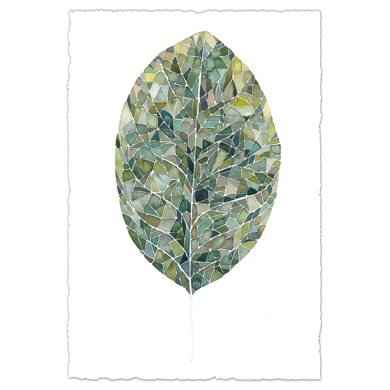 Verdant Details IV by Grace Popp - Wrapped Canvas Painting, 30cm H x 20cm W