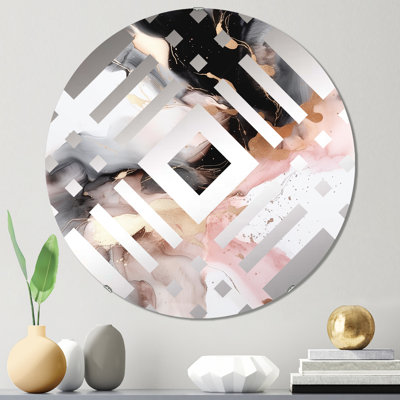 Bardhok - Miroir décoratif diamant