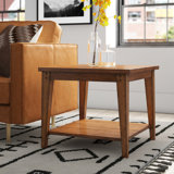  Laron Square Lamp Table w/ Tapered Legs