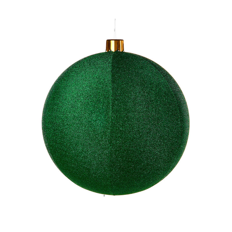 PVC Ball Ornament, 76.2cm H x 76.2cm W x 76.2cm D, Green