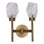 Pera 2-Lights Wall Sconce