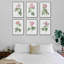 Ensemble de 6 pièces vintage rose rétro-1725209402