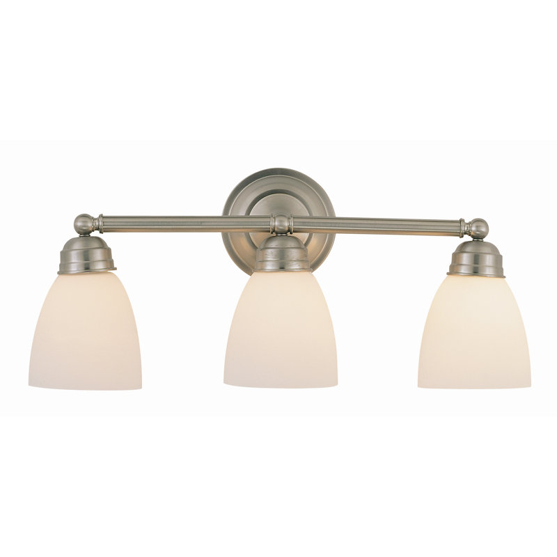 Bump 3 - Light Dimmable Vanity Light, Brushed Nickel