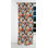 Motif botanique pastel arc-en-ciel III - Rideau floral - Rideau occultant floral - 1 panneau