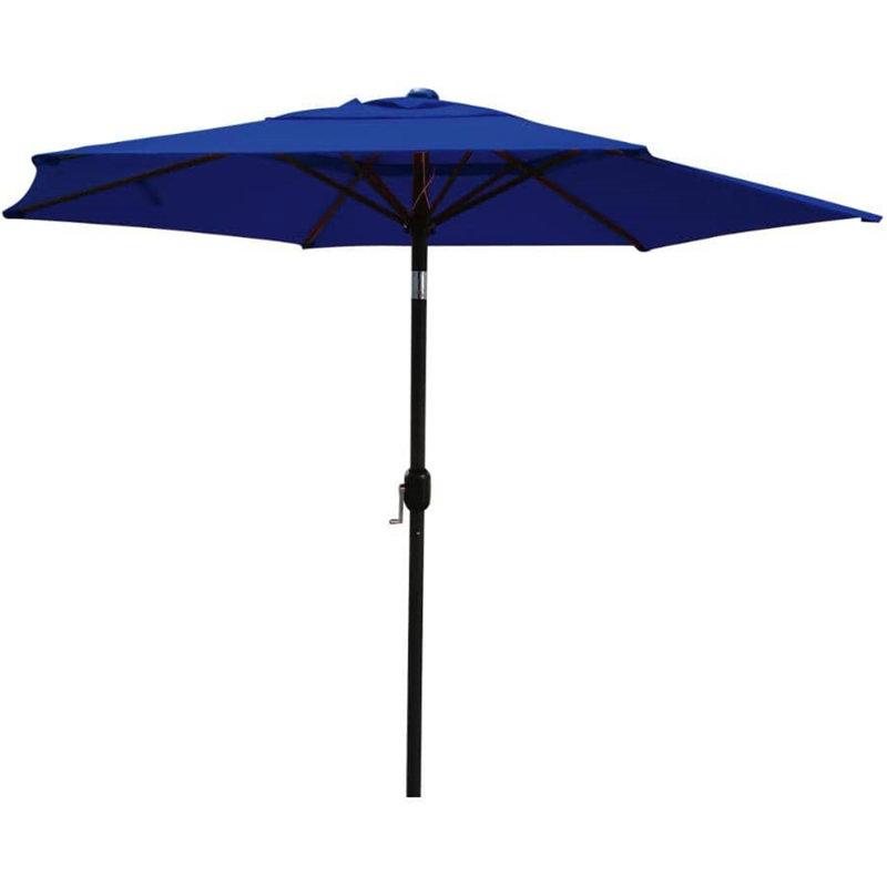 Parasol de marché pour patio, Bleu de cobalt
